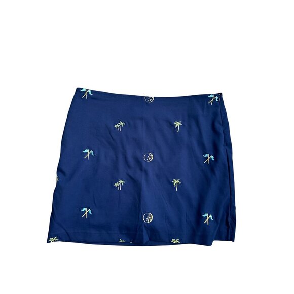 CORAL BAY GOLF Women's Blue Embroidered Skort Size 16 - Picture 7 of 7